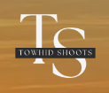 Logo of Towhid Shoots. T and S letters in white, with a black highlighted texts of Towhid Shoots through the middle. 